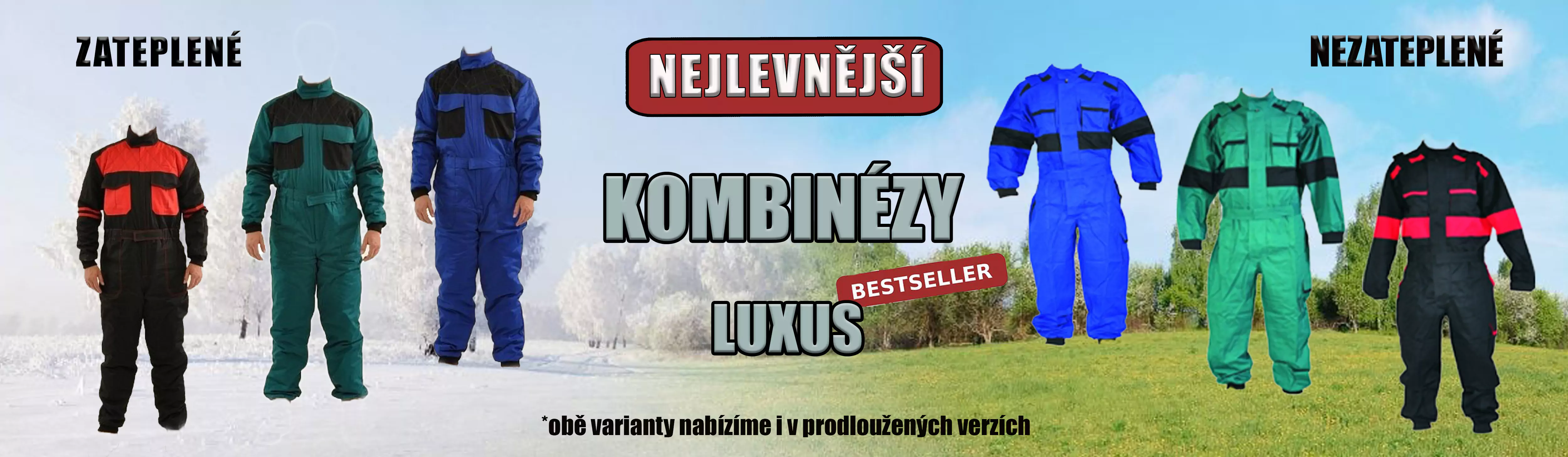 Kombinézy LUXUS